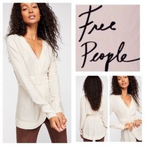Free People Back In The Spotlight Belted Top
